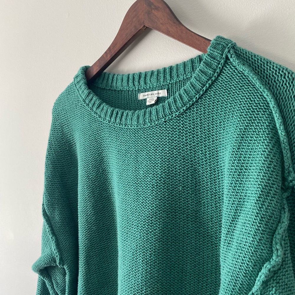 SOLD American Eagle Easy Crew Neck Sweater - Picture 3 of 9